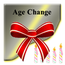 The age change